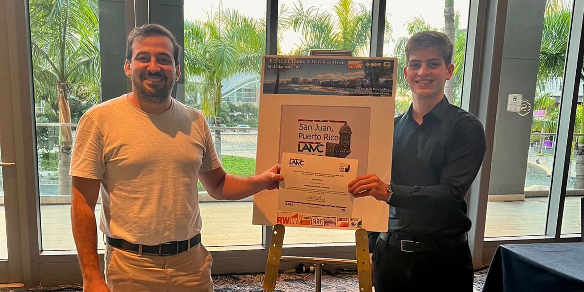 Aluno de Engenharia Elétrica é premiado pelo IEEE
